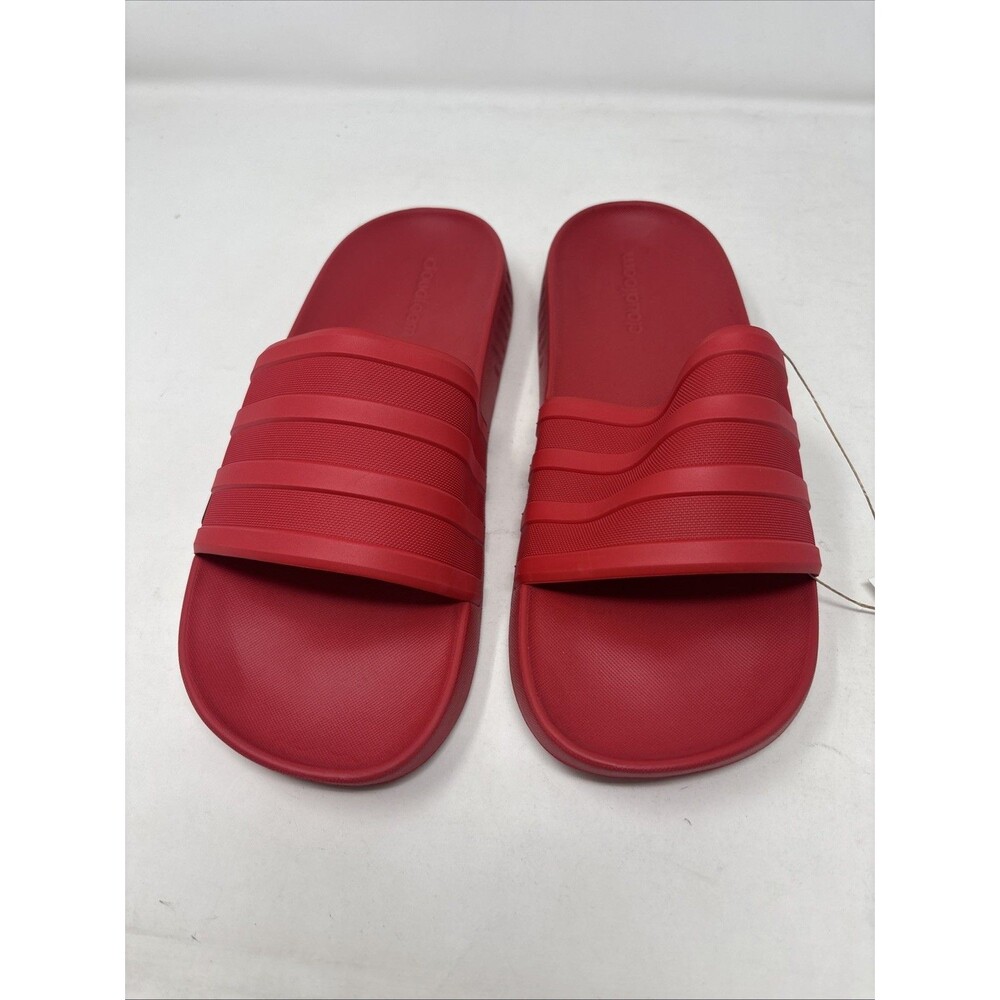 Adidas Adilette Comfort Slides Red Men’s 10 Women’s 11